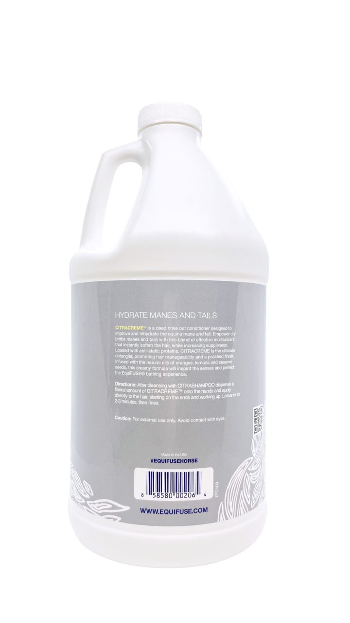 EquiFUSE CitraCreme - Deep Conditioner + Rehydrant 64 oz