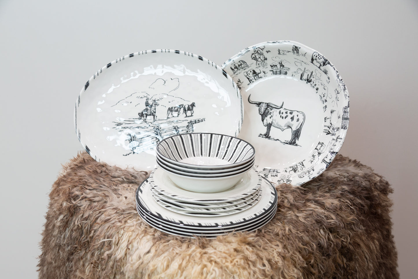 Ranch Life Dish Set