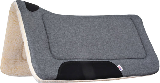 Contoured Saddle Pad - Denim