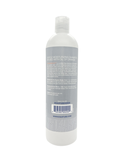 EquiFUSE CitraShampoo Sulfate Free + Foaming Horse Shampoo 16 oz