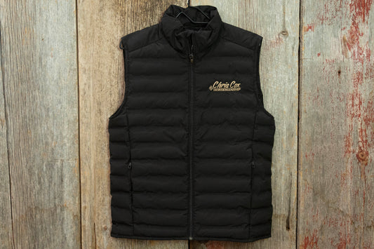 Men's Black Puffer Vest