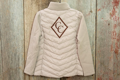 CC Tan Puffer Jacket