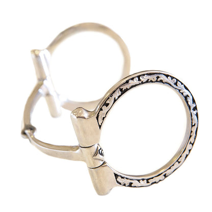 Square Swivel Snaffle