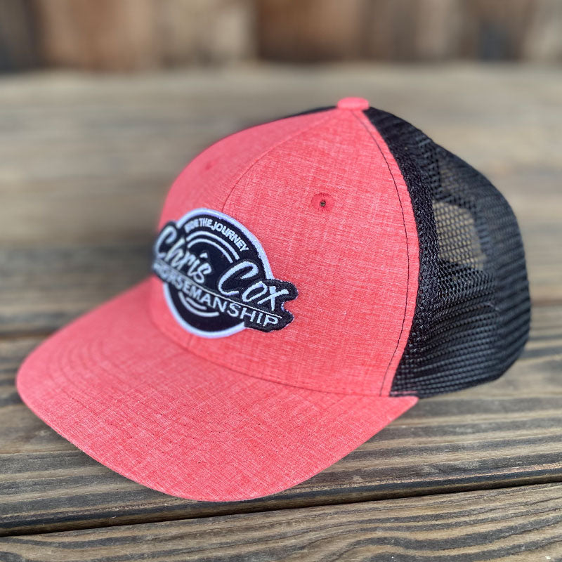 Derby Rider Cap Red Rider Cap – Chris Cox Horsemanship
